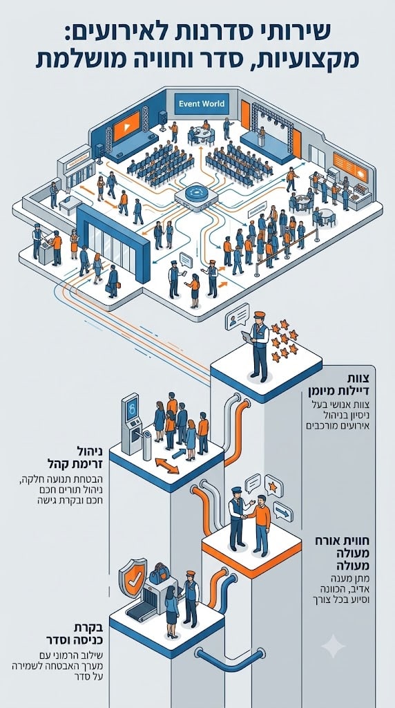 סדרנים לאירועים